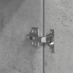 vidaXL Vysoká skrinka betónovo sivá 50x35x180 cm spracované drevo – Obrázok 10