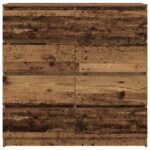 VidaXL Príborník Old Wood 100x35x99 cm Engineered Wood – Obrázok 6