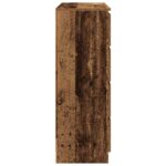 VidaXL Príborník Old Wood 100x35x99 cm Engineered Wood – Obrázok 7