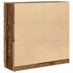 VidaXL Príborník Old Wood 100x35x99 cm Engineered Wood – Obrázok 8