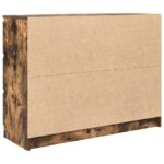 vidaXL Komoda dymový dub 100x35x76 cm kompozitné drevo – Obrázok 8