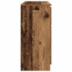 vidaXL Komoda staré drevo 100x35x76 cm kompozitné drevo – Obrázok 7