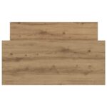 vidaXL Posteľný rám bez matraca remeselnícky dub 100x200 cm – Obrázok 5