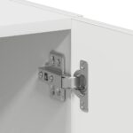 VidaXL Skrinka na práčku Biela 64x24x190 cm Engineered Wood – Obrázok 10