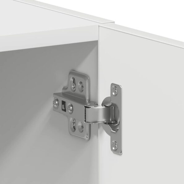 VidaXL Skrinka na práčku Biela 64x24x190 cm Engineered Wood – Obrázok 10