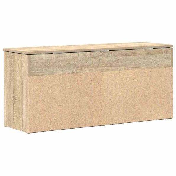 vidaXL lavica na topánky dub sonoma 102x30,5x45 cm umelé drevo – Obrázok 6