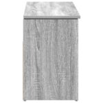 vidaXL lavica na topánky šedá Sonoma 102x30,5x45 cm Engineered Wood – Obrázok 5