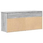 vidaXL lavica na topánky šedá Sonoma 102x30,5x45 cm Engineered Wood – Obrázok 6