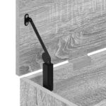 vidaXL lavica na topánky šedá Sonoma 102x30,5x45 cm Engineered Wood – Obrázok 9