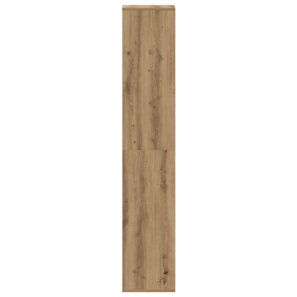 vidaXL Skrinka na topánky Artisan Dub 54x34x183 cm Engineered Wood – Obrázok 6