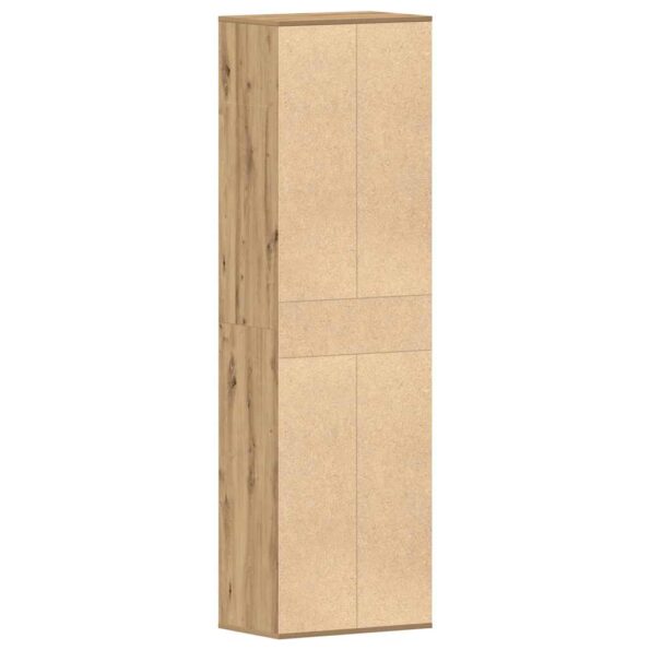 vidaXL Skrinka na topánky Artisan Dub 54x34x183 cm Engineered Wood – Obrázok 7