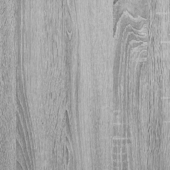 vidaXL Posteľný rám bez matraca sivý dub sonoma 140x190 cm – Obrázok 9