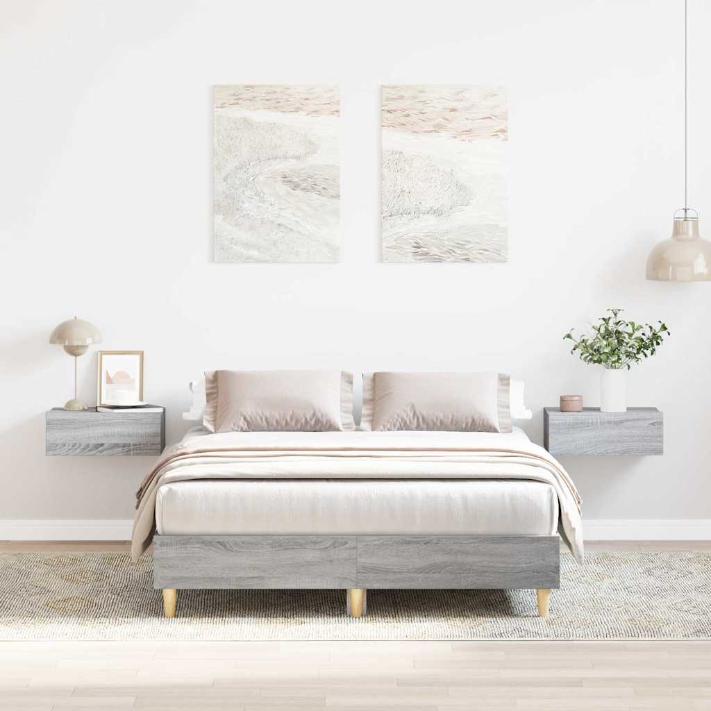 VXL8721158718822_m_en_hd_1.jpg vidaXL Posteľný rám bez matraca sivý dub sonoma 140x190 cm – Obrázok 1