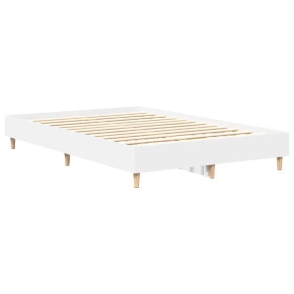 VXL8721158718860_g_en_hd_2.jpg vidaXL Posteľný rám bez matraca biely 135x190 cm kompozitné drevo – Obrázok 4