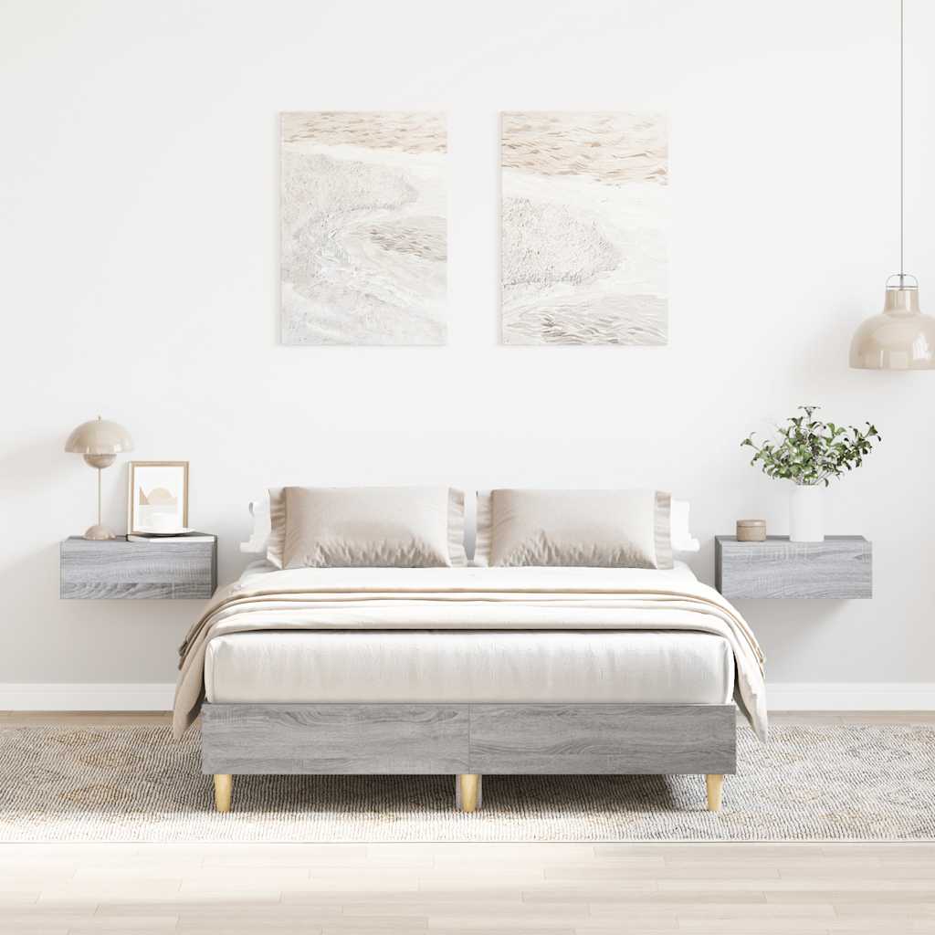 VXL8721158718914_m_en_hd_1.jpg vidaXL Posteľný rám bez matraca sivý dub sonoma 135x190 cm – Obrázok 1