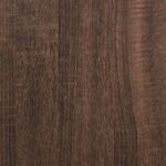 vidaXL Posteľný rám bez matraca hnedý dub 75x190 cm kompozitné drevo – Obrázok 9