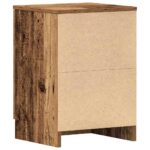 vidaXL Nočná skrinka Old Wood 38x35x55 cm Engineered Wood – Obrázok 8
