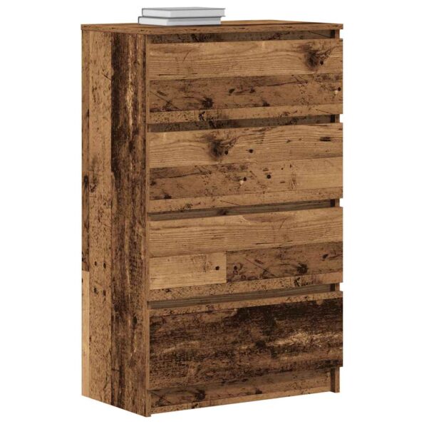 VidaXL Príborník Old Wood 60x35x98,5 cm Engineered Wood – Obrázok 4
