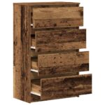 VidaXL Príborník Old Wood 60x35x98,5 cm Engineered Wood – Obrázok 5