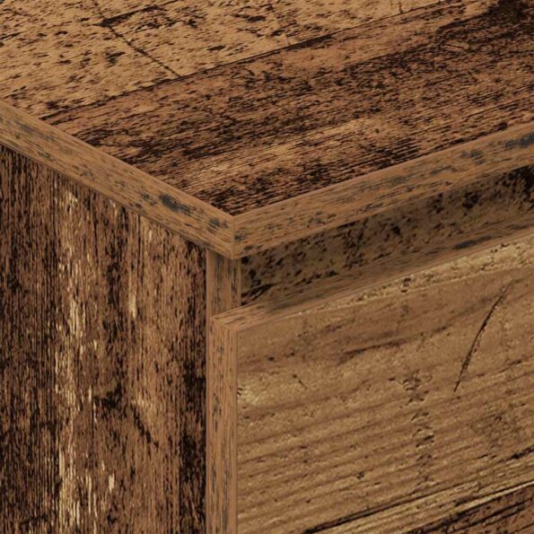 VidaXL Príborník Old Wood 60x35x98,5 cm Engineered Wood – Obrázok 9