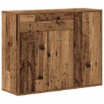 VidaXL Príborník Old Wood 88x30x70 cm Engineered Wood – Obrázok 2