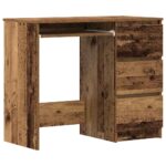 vidaXL Stôl Old Wood 90x45x76 cm Engineered Wood – Obrázok 2