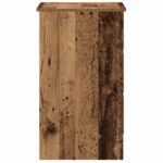 vidaXL Stôl Old Wood 90x45x76 cm Engineered Wood – Obrázok 7