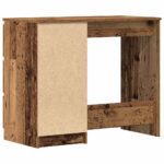 vidaXL Stôl Old Wood 90x45x76 cm Engineered Wood – Obrázok 8