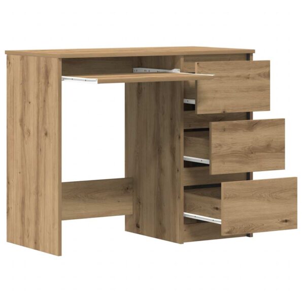 vidaXL Stôl Artisan Dub 90x45x76 cm Konštruktérske drevo – Obrázok 5