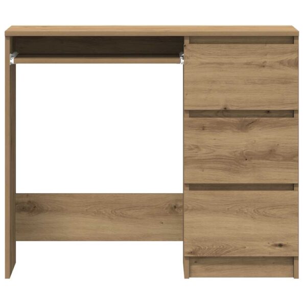 vidaXL Stôl Artisan Dub 90x45x76 cm Konštruktérske drevo – Obrázok 6