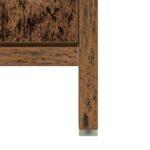 vidaXL Skrinka na umývadlo staré drevo 60x33x60 cm kompozitné drevo – Obrázok 12