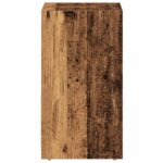vidaXL Skrinka na umývadlo staré drevo 60x33x60 cm kompozitné drevo – Obrázok 7