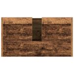 vidaXL Skrinka na umývadlo staré drevo 60x33x60 cm kompozitné drevo – Obrázok 9