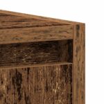 vidaXL Skrinka na umývadlo staré drevo 60x33x60 cm kompozitné drevo – Obrázok 10
