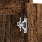 vidaXL Skrinka na umývadlo staré drevo 60x33x60 cm kompozitné drevo – Obrázok 11