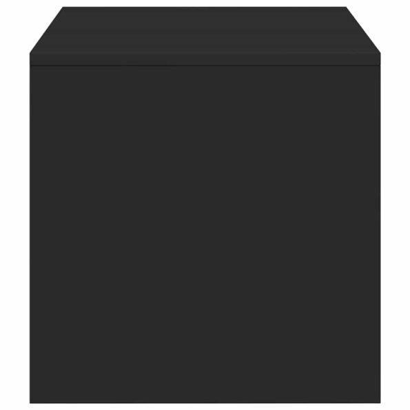 vidaXL TV skrinka čierna 100x40x40 cm drevotrieska – Obrázok 6