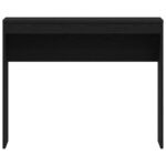 vidaXL Písací stôl, čierny dub 90x40x72 cm, kompozitné drevo – Obrázok 5