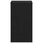 vidaXL Písací stôl, čierny dub 90x40x72 cm, kompozitné drevo – Obrázok 6