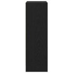 vidaXL Knižnica čierny dub 40x24x76 cm kompozitné drevo – Obrázok 6