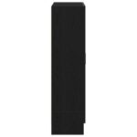 vidaXL Knižnica, čierna dub 82,5x30,5x115 cm, kompozitné drevo – Obrázok 7