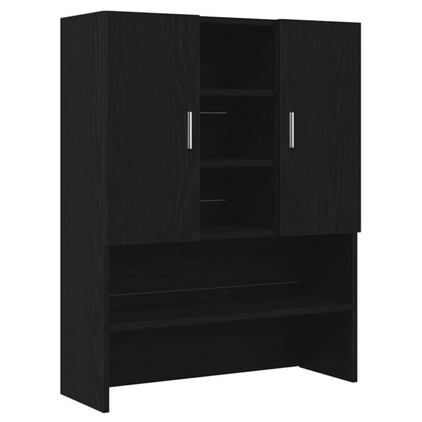 VXL8721158724694_a_en_hd_1.jpg vidaXL Skrinka na práčku čierna dub 70,5x25,5x90 cm – Obrázok 2