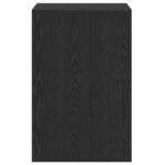 vidaXL Písací stôl, čierny dub 101x50x76,5 cm, kompozitné drevo – Obrázok 7