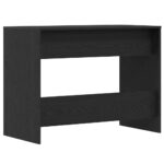 vidaXL Písací stôl, čierny dub 101x50x76,5 cm, kompozitné drevo – Obrázok 8