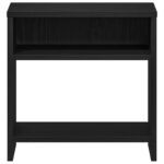 vidaXL Nočný stolík čierna dub 40x30x40 cm kompozitné drevo – Obrázok 5