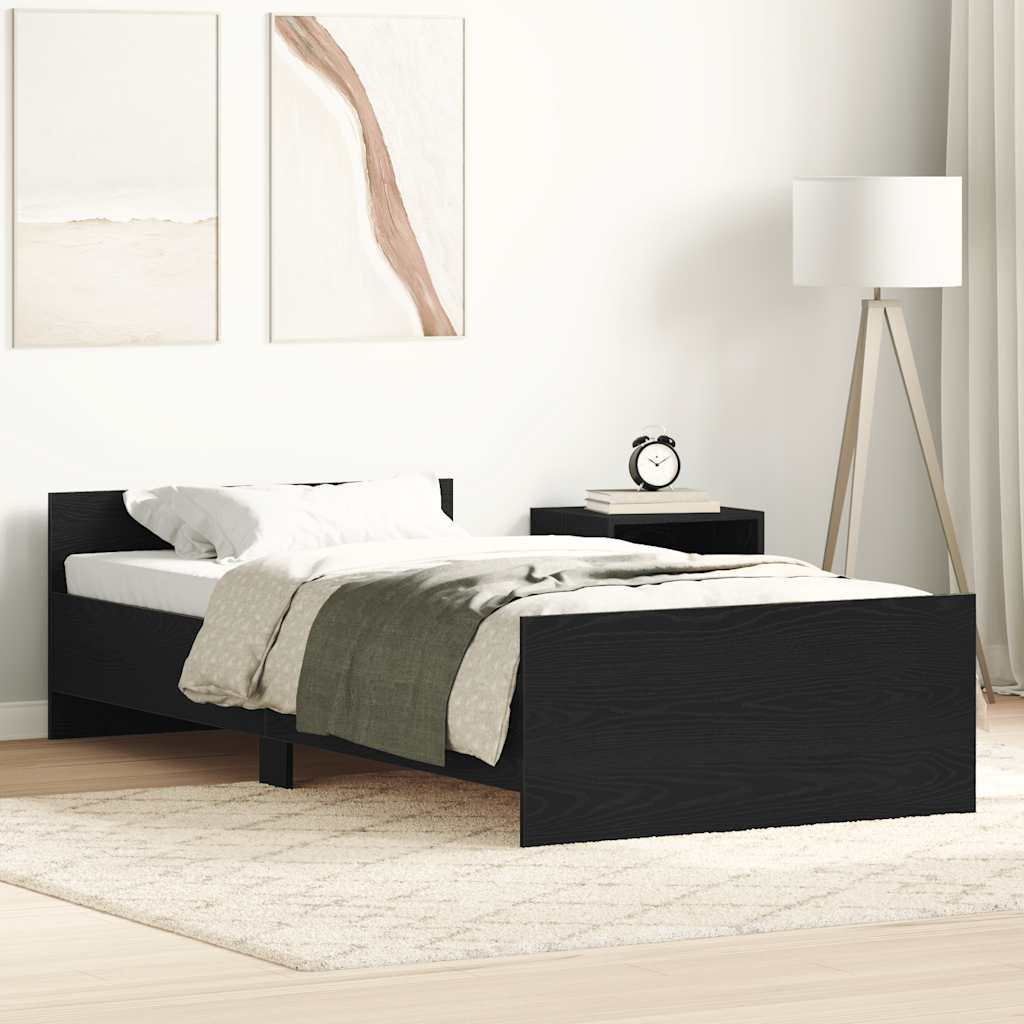 VXL8721158726322_m_en_hd_1.jpg vidaXL Posteľný rám bez matraca čierny dub 90x190 cm kompozitné drevo – Obrázok 1