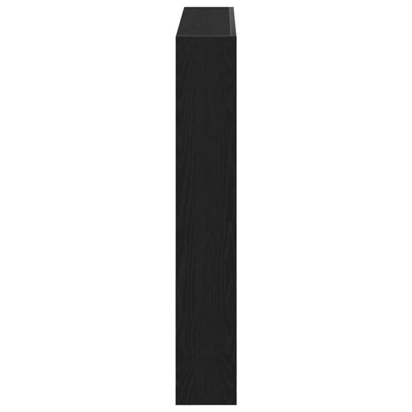 vidaXL Skrinka na čelo postele s LED čierna dub 100x17x102 cm – Obrázok 8
