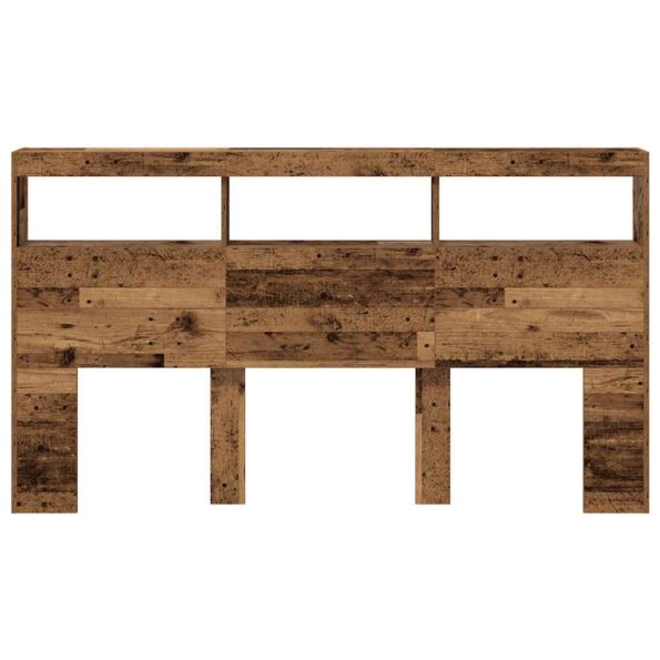 VXL8721158726643_g_en_hd_5.jpg vidaXL Skrinka na čelo postele s LED staré drveo 180x17x102 cm – Obrázok 7