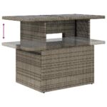 vidaXL 9-dielna záhradná súprava pohoviek s vankúšmi polyratan akácia – Obrázok 8