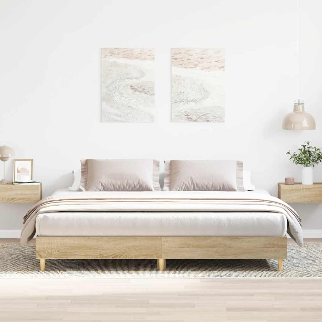 VXL8721158756923_m_en_hd_1.jpg vidaXL Posteľný rám bez matraca dub sonoma 200x200 cm kompozitné drevo – Obrázok 1