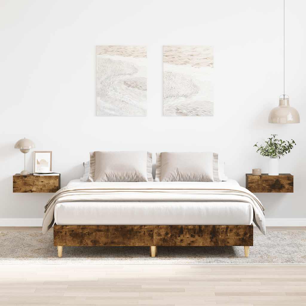 VXL8721158757128_m_en_hd_1.jpg vidaXL Posteľný rám bez matraca dymový dub 140x200 cm kompozitné drevo – Obrázok 1